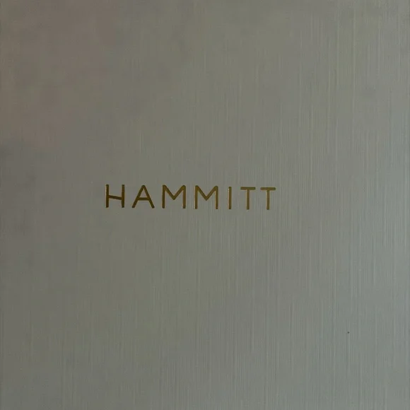 Hammitt Dawn(very light yellow) Pebble Leather Card Wallet with Gold Studs - Picture 5 of 6